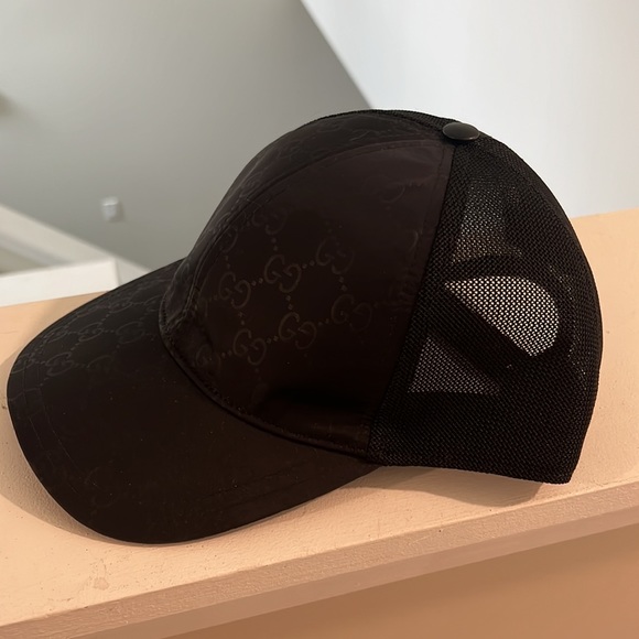 Gucci nylon mesh baseball cap - Picture 2 of 4